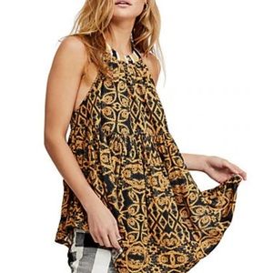 NWT Free People Halter Neck Mimi Tunic